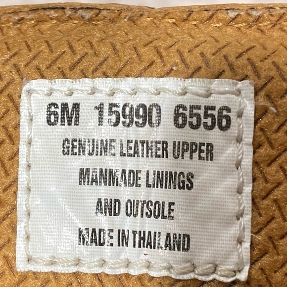 TIMBERLAND Youth 15990 Wheat Nubuck Field Mid Tie Euro Hiker Boots - Sz US 6 - Picture 12 of 12